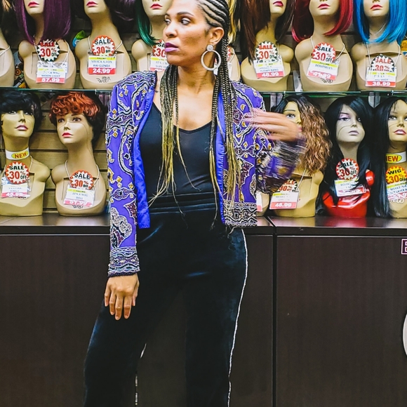 🚫SOLD🚫Chadwicks Sequin Jacket - Picture 3 of 10